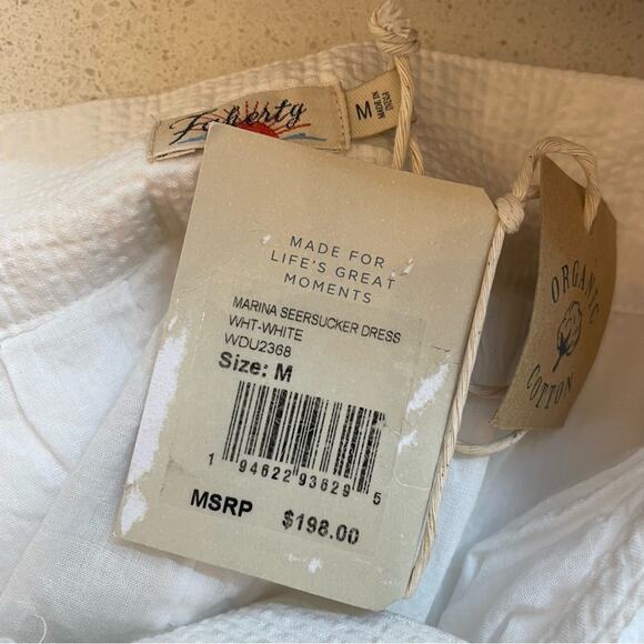 Faherty Marina Seersucker Dress - Picture 8 of 8